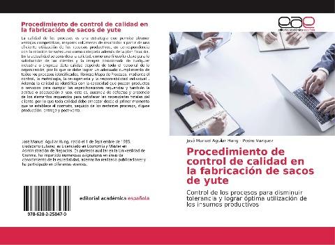 Procedimiento de control de calidad en la fabricación de sacos de yute