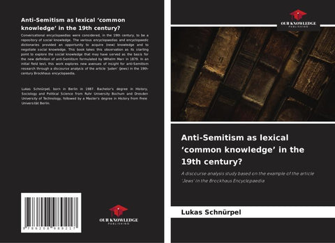 Anti-Semitism as lexical 'common knowledge' in the 19th century?
