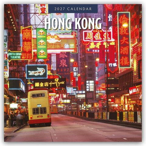 Hongkong 2027 – 16-Monatskalender