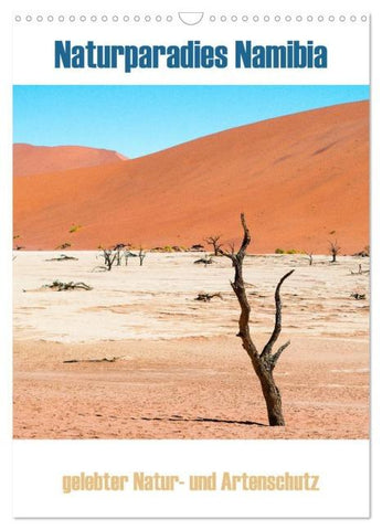 Naturparadies Namibia (Wandkalender 2026 DIN A3 hoch), CALVENDO Monatskalender