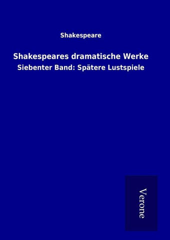 Shakespeares dramatische Werke