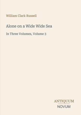 Alone on a Wide Wide Sea