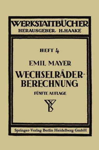 Wechselräderberechnung für Drehbänke unter Berücksichtigung der schwierigen Steigungen