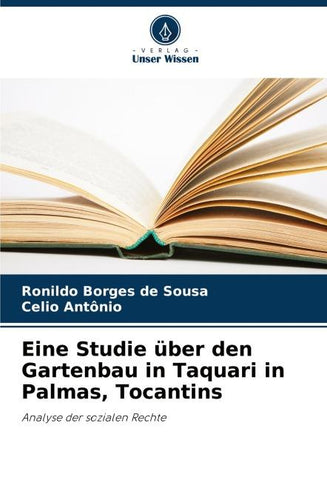 Eine Studie über den Gartenbau in Taquari in Palmas, Tocantins