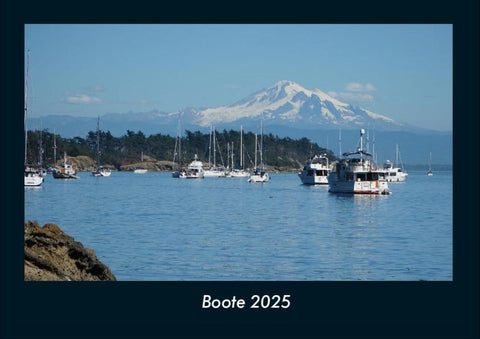 Boote 2025 Fotokalender DIN A4
