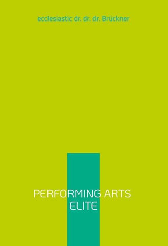 performing arts elite