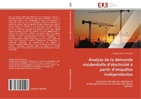 Analyse de la demande résidentielle d'électricité à partir d'enquêtes indépendantes