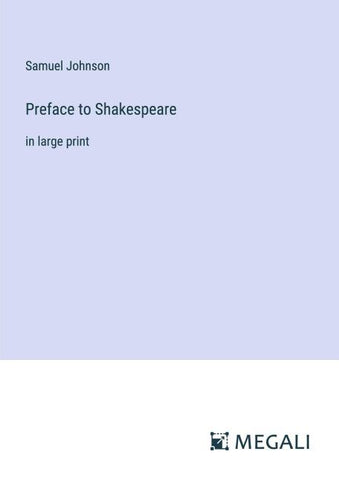 Preface to Shakespeare