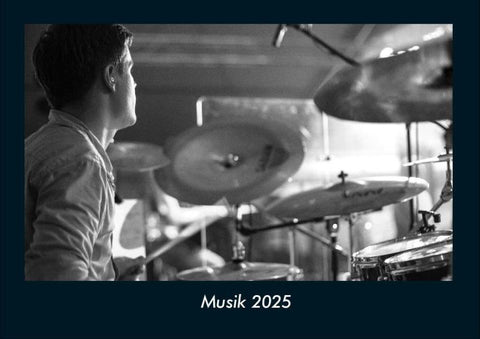 Musik 2025 Fotokalender DIN A4
