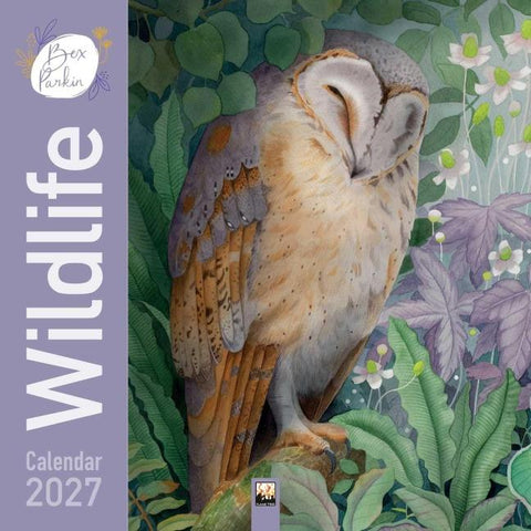 Bex Parkin, Wildlife – Kunstkalender 2027 – Original Flame Tree Publishing-Kalender [Kalender]