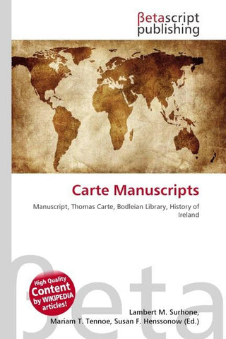 Carte Manuscripts