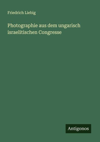 Photographie aus dem ungarisch israelitischen Congresse