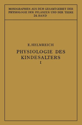 Physiologie des Kindesalters