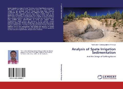 Analysis of Spate Irrigation Sedimentation