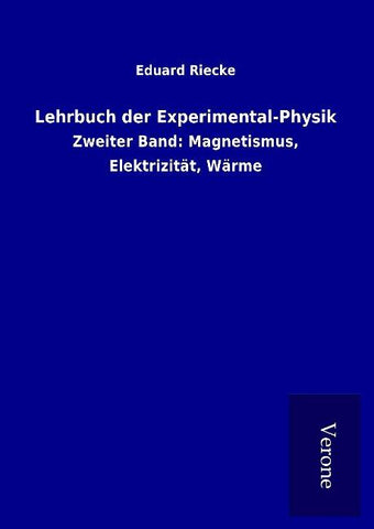 Lehrbuch der Experimental-Physik
