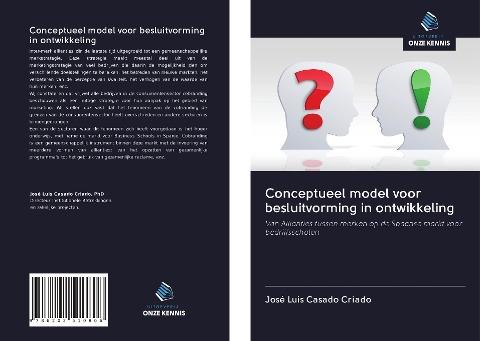 Conceptueel model voor besluitvorming in ontwikkeling