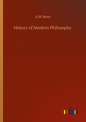 History of Modern Philosophy