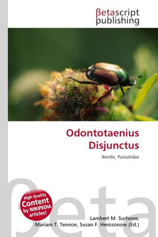 Odontotaenius Disjunctus
