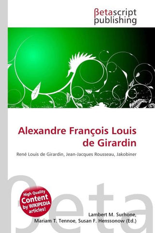 Alexandre François Louis de Girardin