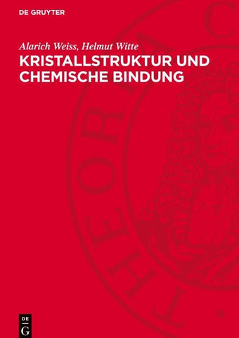 Kristallstruktur und chemische Bindung