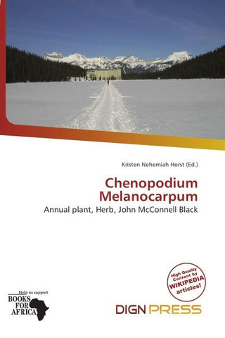 Chenopodium Melanocarpum