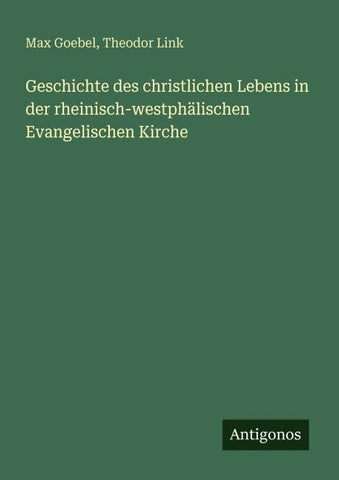 Geschichte des christlichen Lebens in der rheinisch-westphälischen Evangelischen Kirche