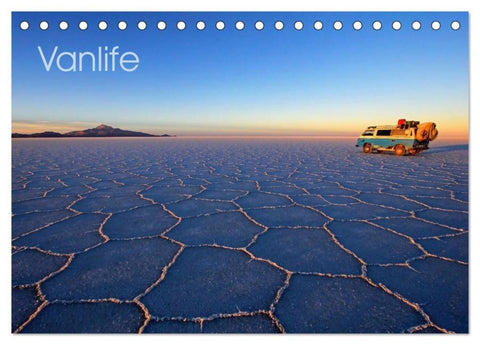 Vanlife - viaje.ch (Tischkalender 2026 DIN A5 quer), CALVENDO Monatskalender