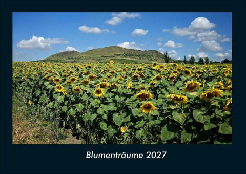 Blumenträume 2027 Fotokalender DIN A4