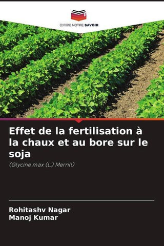 Effet de la fertilisation à la chaux et au bore sur le soja