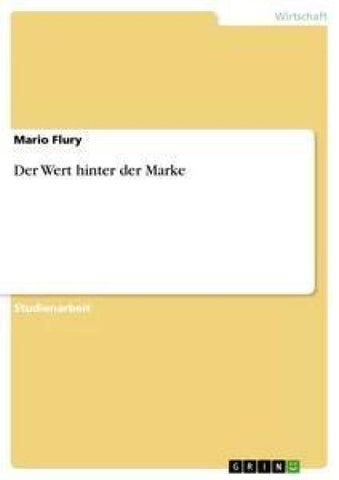 Der Wert hinter der Marke