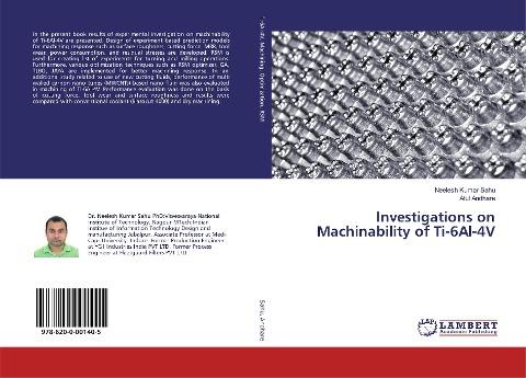 Investigations on Machinability of Ti-6Al-4V