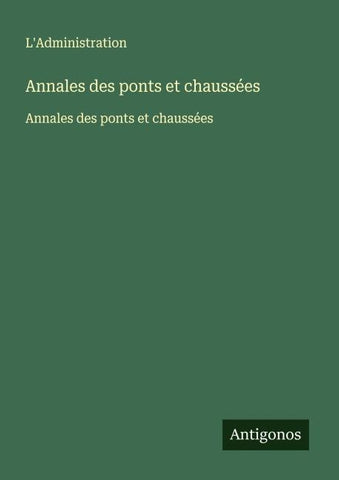 Annales des ponts et chaussées