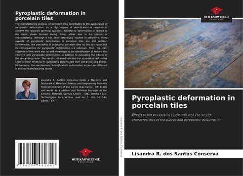 Pyroplastic deformation in porcelain tiles