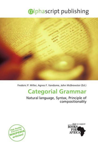 Categorial Grammar