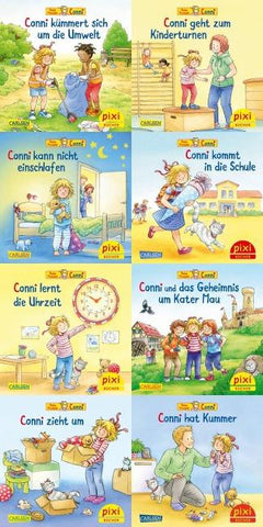 Pixi-8er-Set 300: Neue Abenteuer mit Conni (8x1 Exemplar)