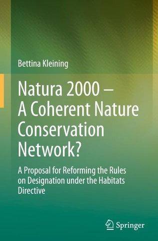 Natura 2000 – A Coherent Nature Conservation Network?