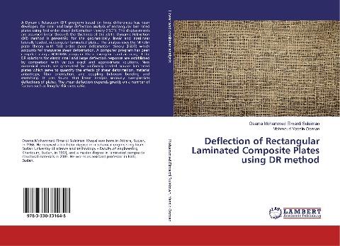 Deflection of Rectangular Laminated Composite Plates using DR method