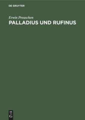 Palladius und Rufinus