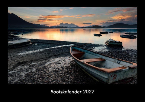 Bootskalender 2027 Fotokalender DIN A3
