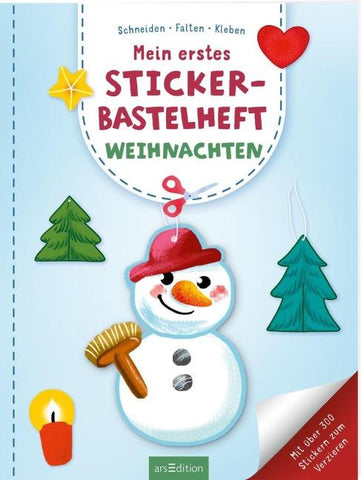 Mein erstes Sticker-Bastelheft – Weihnachten