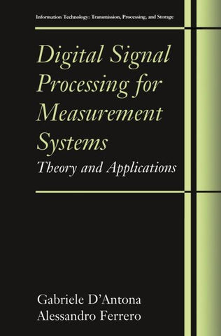Digital Signal Processing for Measurement Systems