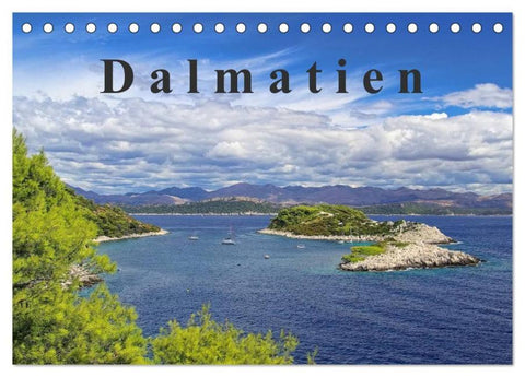 Dalmatien (Tischkalender 2026 DIN A5 quer), CALVENDO Monatskalender