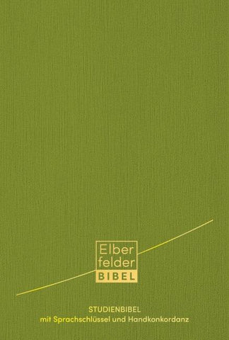 Elberfelder Studienbibel, Kunstleder, mit Sprachschlüssel und Handkonkordanz