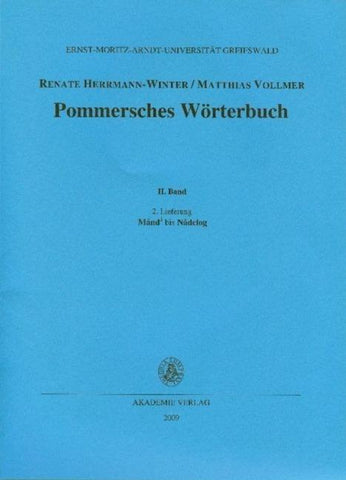 Pommersches Wörterbuch / Månd bis Nådelog