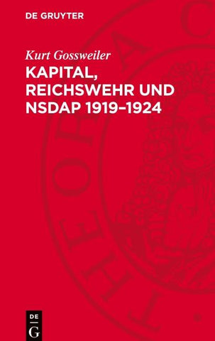 Kapital, Reichswehr und NSDAP 1919–1924