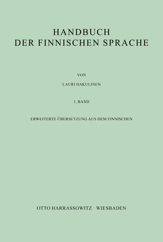 Handbuch der finnischen Sprache