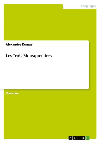 Les Trois Mousquetaires