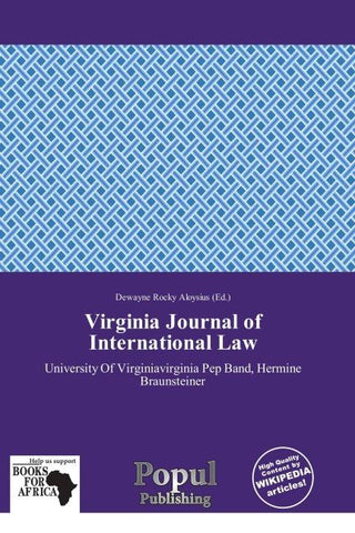 Virginia Journal of International Law