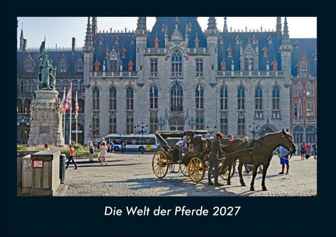 Die Welt der Pferde 2027 Fotokalender DIN A4