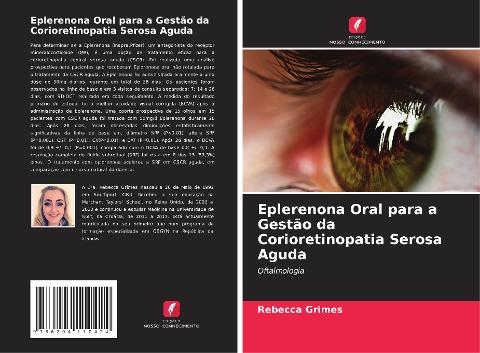 Eplerenona Oral para a Gestão da Corioretinopatia Serosa Aguda